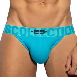 Jock Strap Coton 7 Days 3.0 Bleu Turquoise