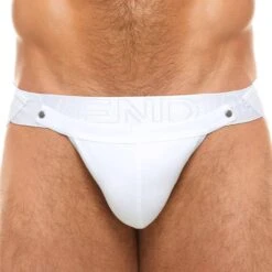 Jock Strap Double Boost Blanc