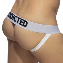 Jock Strap Essentiel Coton Blanc