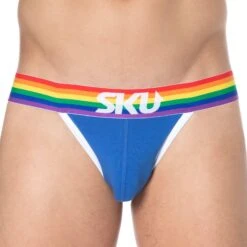 Jock Strap Rainbow Bleu Roi