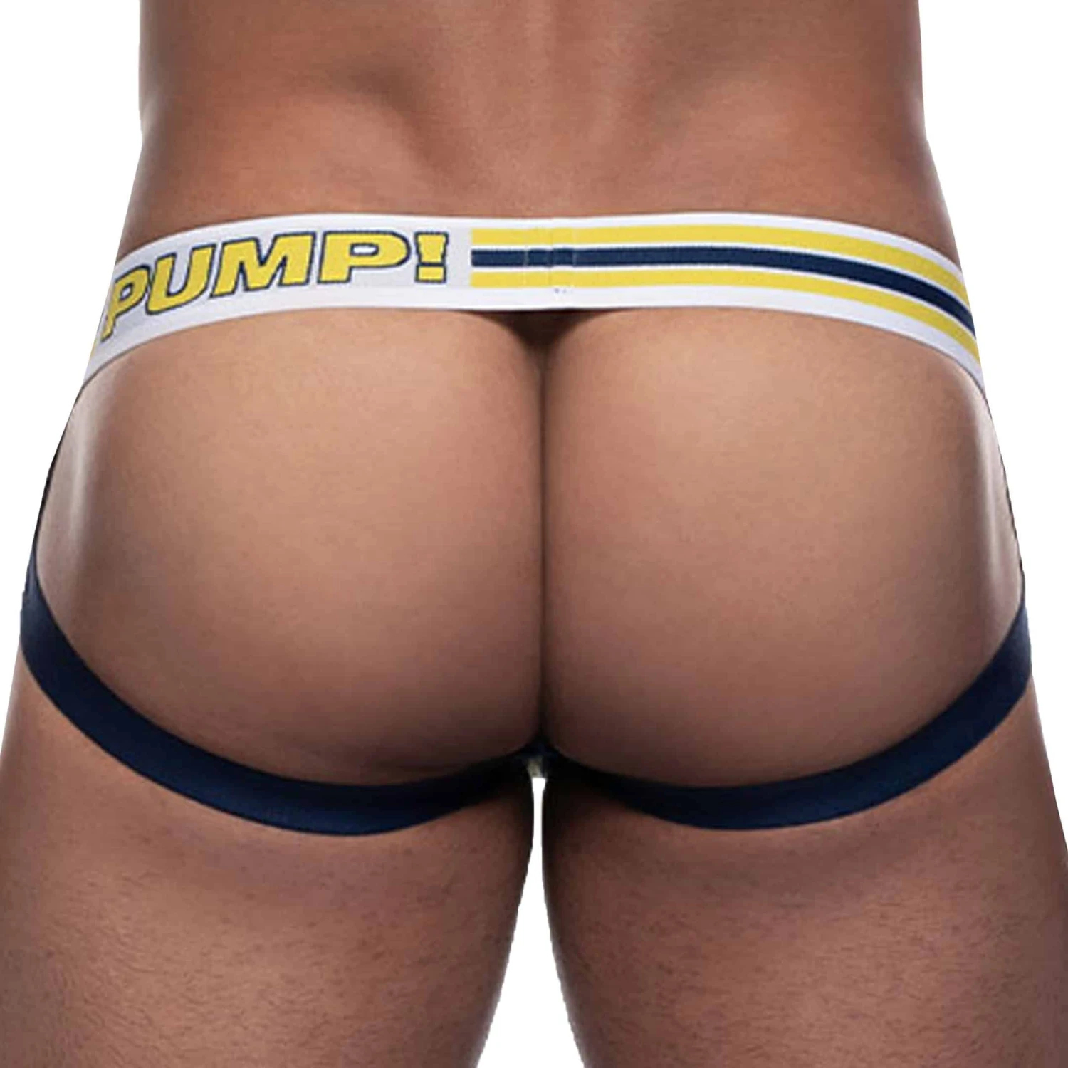 Jock Strap Sportboy Recharge Bleu Marine - Blanc â Image 2