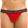 Jock Strap Velours Floral Rouge