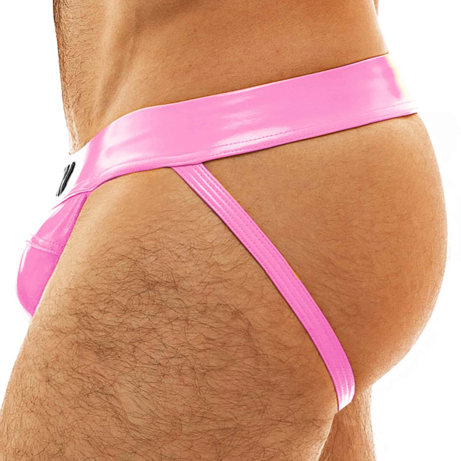 Jock Strap Viral Vinyle Rose Fluo â Image 2