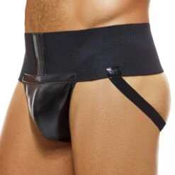 Jockstrap Latex Noir