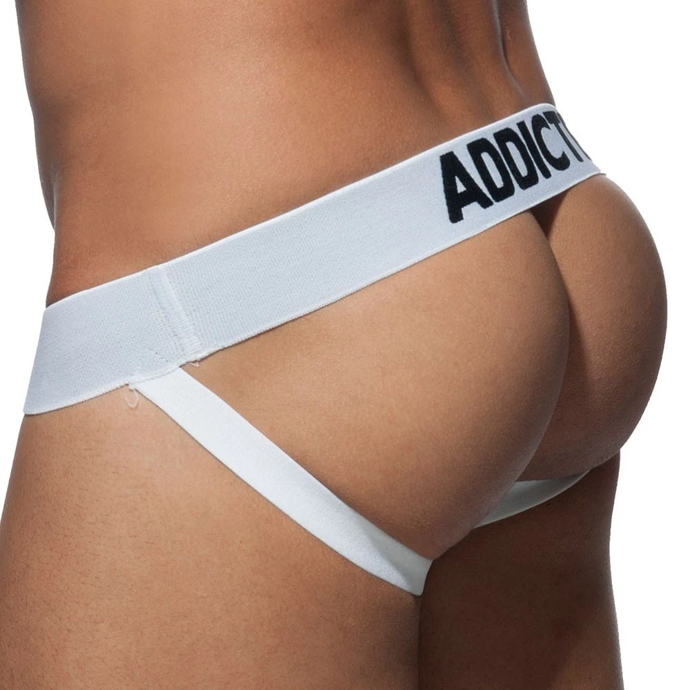 Jockstrap Push Up Mesh Blanc â Image 2