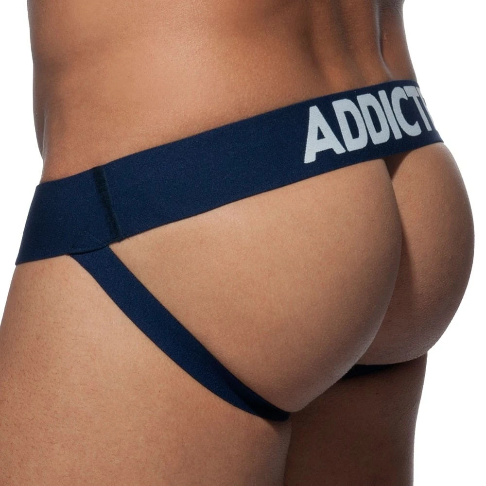 Jockstrap Push Up Mesh Marine â Image 2