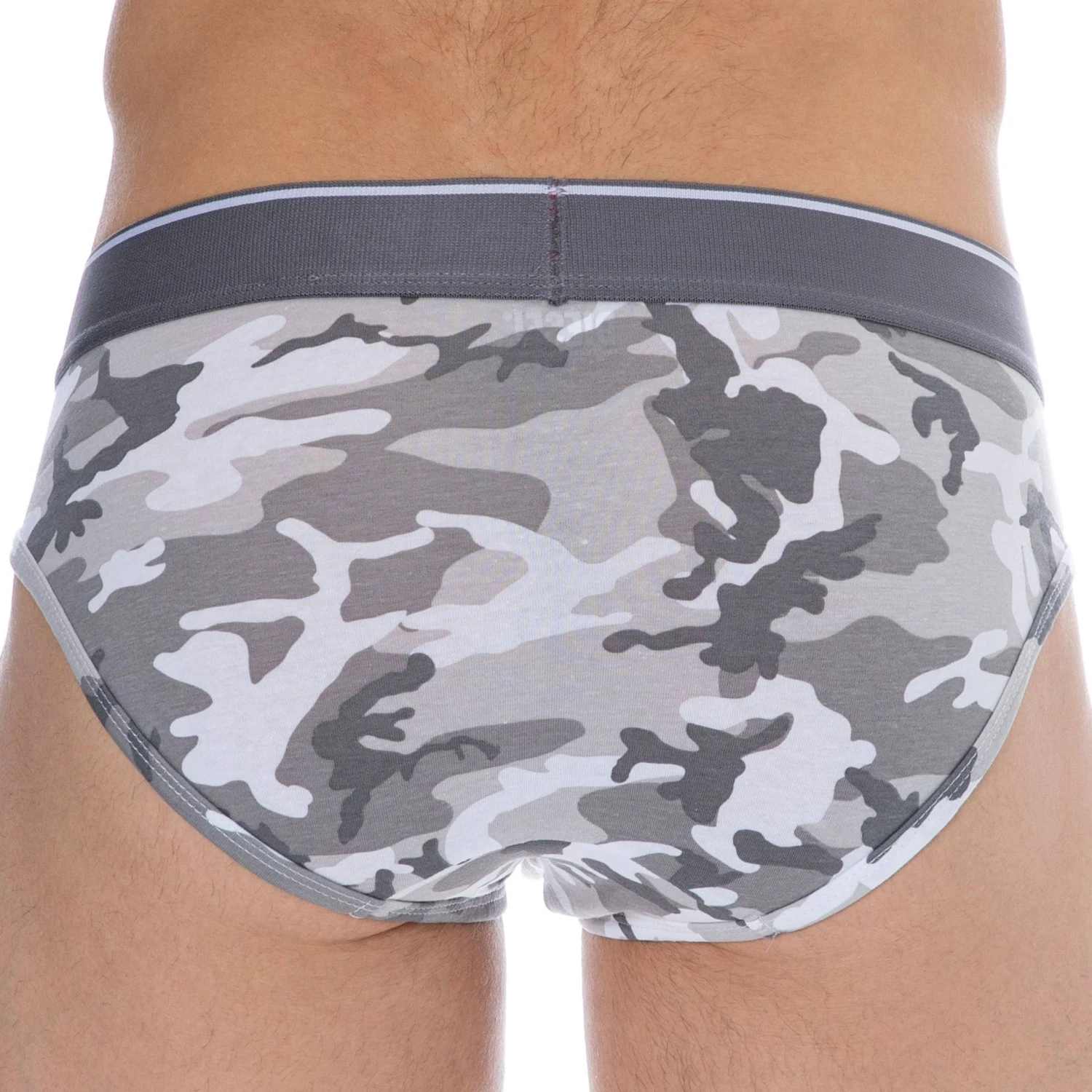 Lot De 2 Slips Camouflage Coton Gris â Image 4
