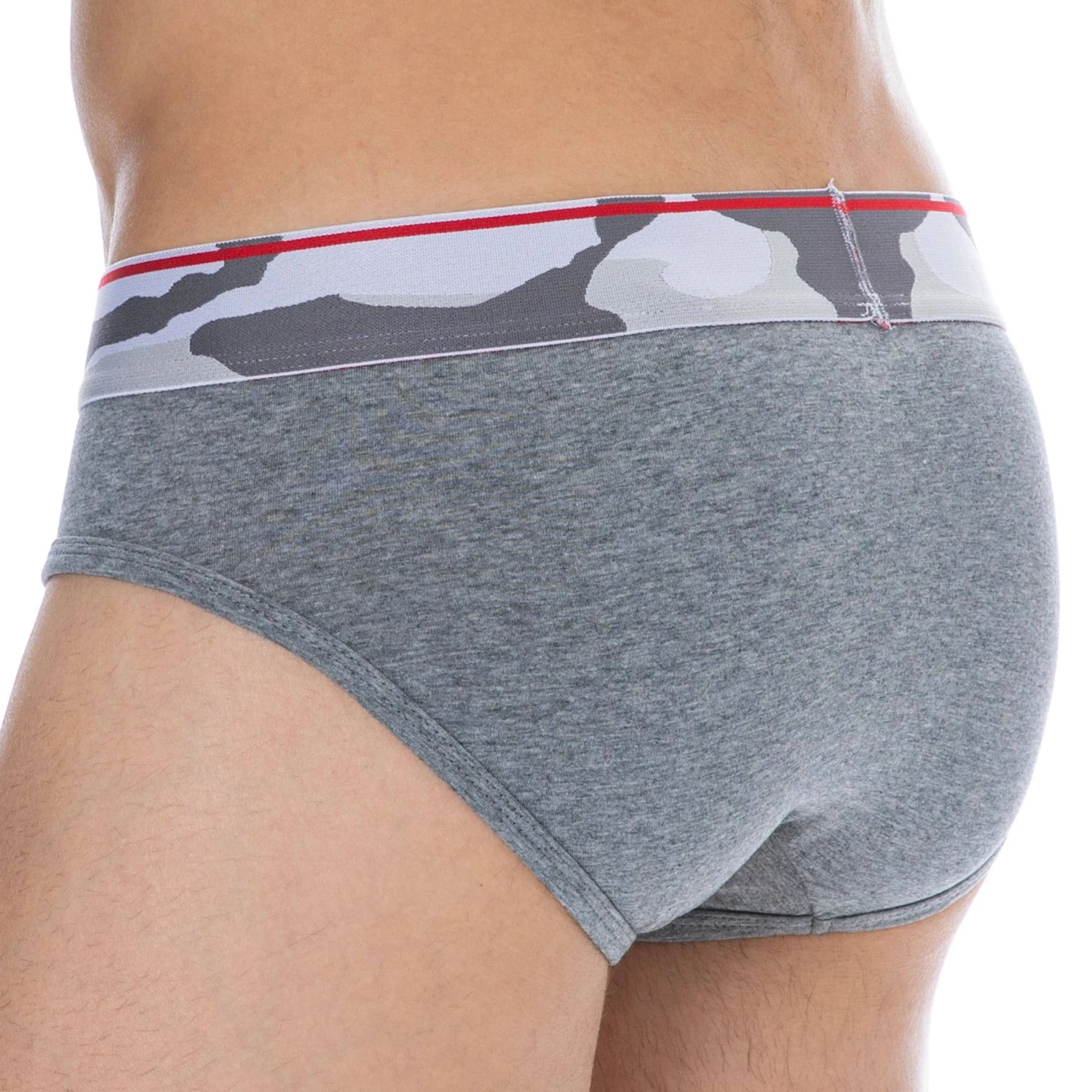 Lot De 2 Slips Camouflage Coton Gris â Image 7