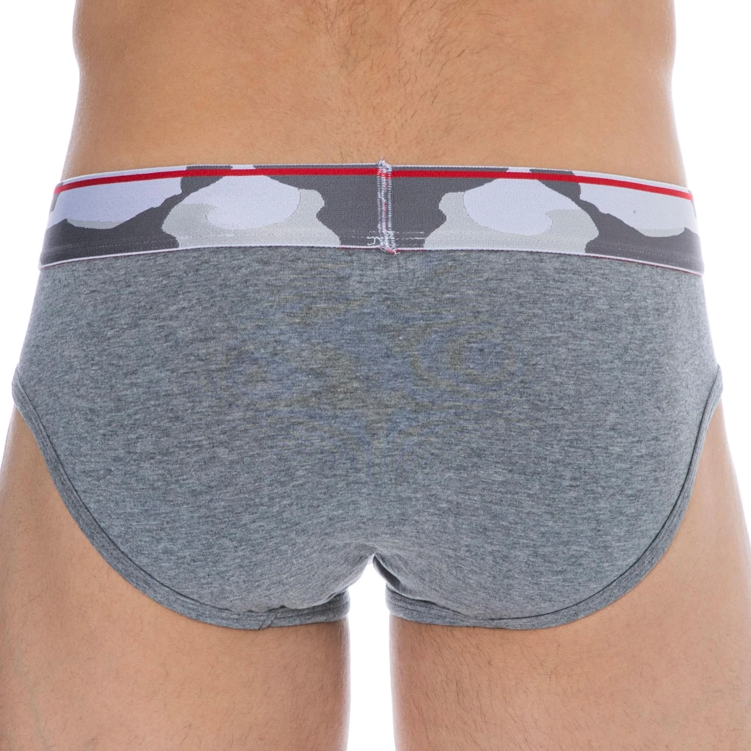 Lot De 2 Slips Camouflage Coton Gris â Image 8