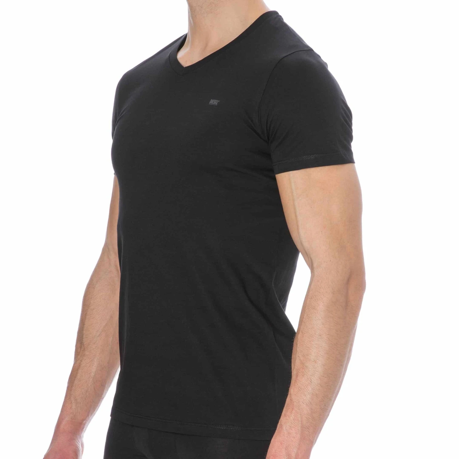 Lot De 2 T-Shirts Pur Coton Noirs â Image 2