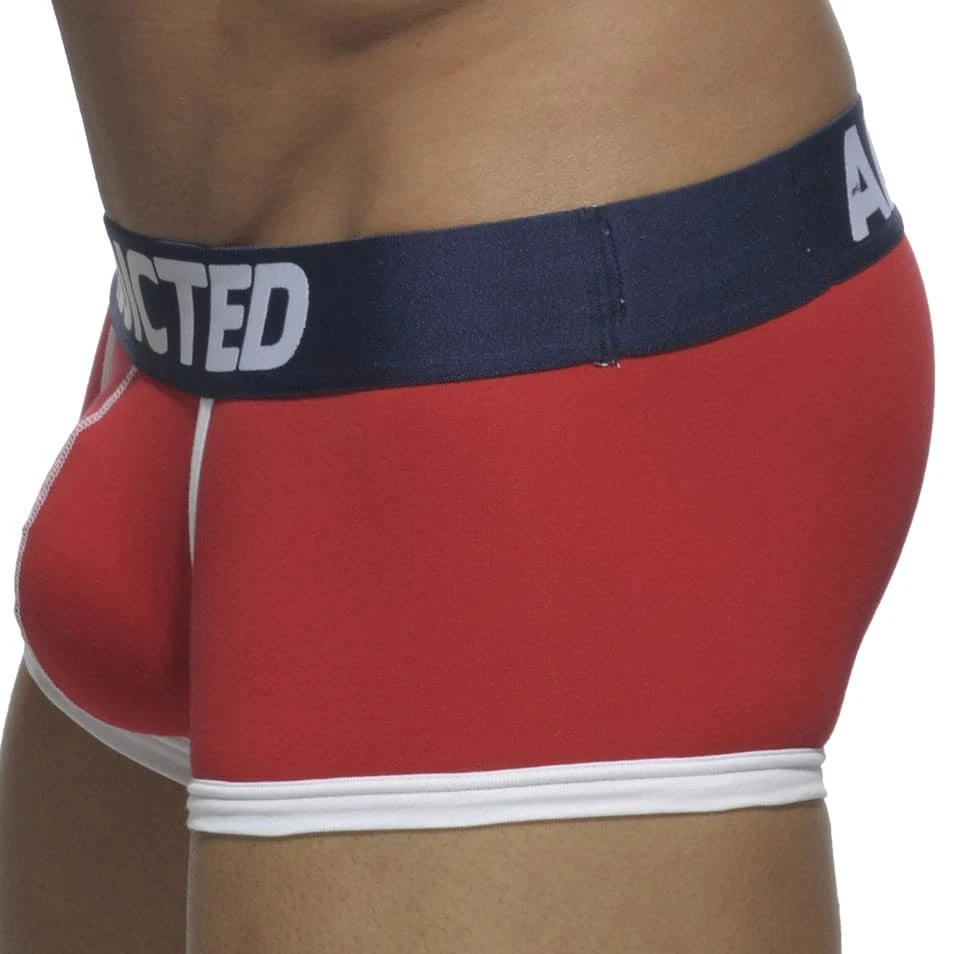 Lot De 3 Boxers Courts Basic Coton Rouge - Gris - Bleu â Image 5