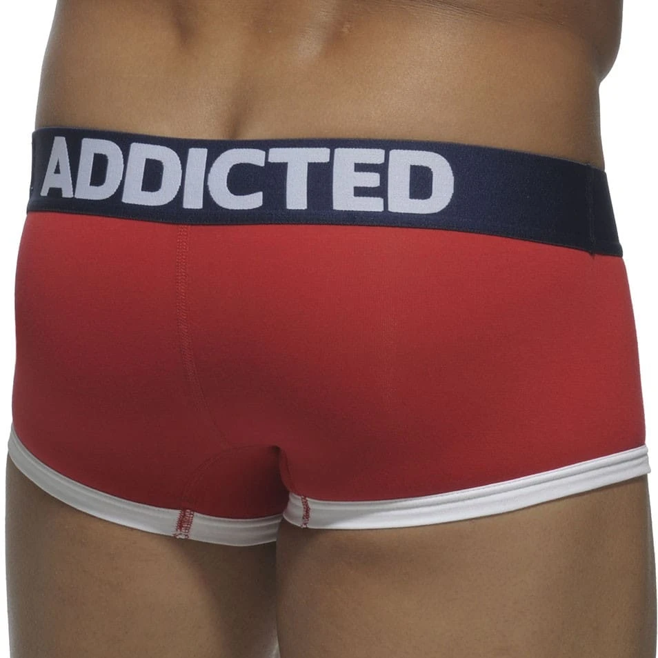 Lot De 3 Boxers Courts Basic Coton Rouge - Gris - Bleu â Image 8