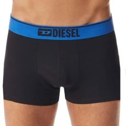 Lot De 3 Boxers Contrast Coton Noirs