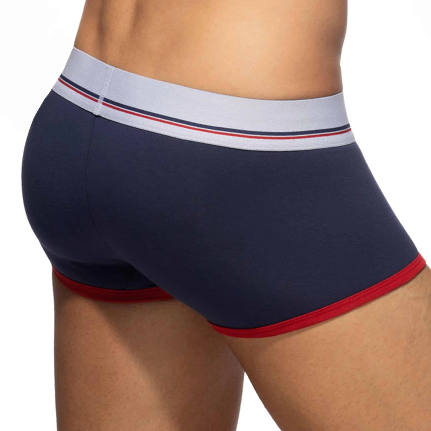 Lot De 3 Shortys Tommy Coton Bleu Marine - Blanc - Rouge â Image 6