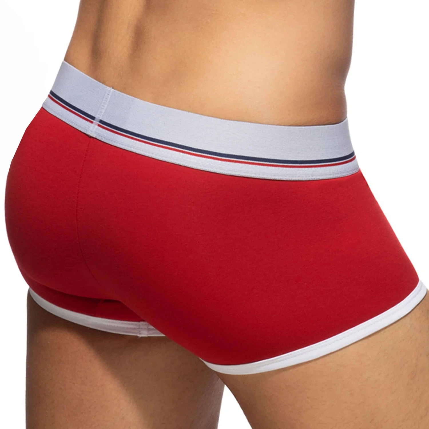 Lot De 3 Shortys Tommy Coton Bleu Marine - Blanc - Rouge â Image 9