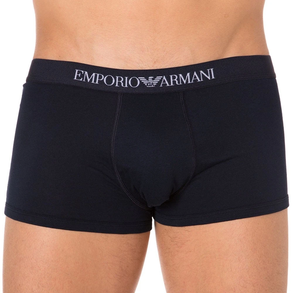 Lot De 3 Boxers Pure Cotton Noir - Marine - Gris â Image 2