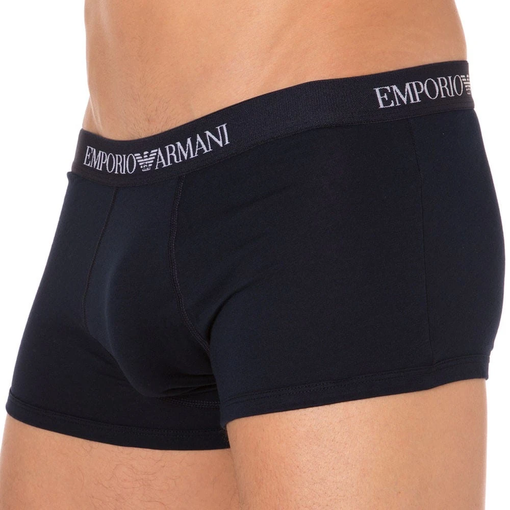 Lot De 3 Boxers Pure Cotton Noir - Marine - Gris â Image 5