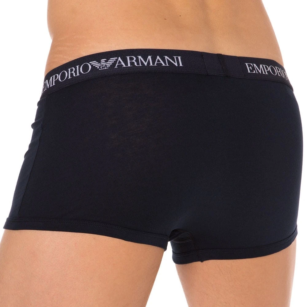 Lot De 3 Boxers Pure Cotton Noir - Marine - Gris â Image 8