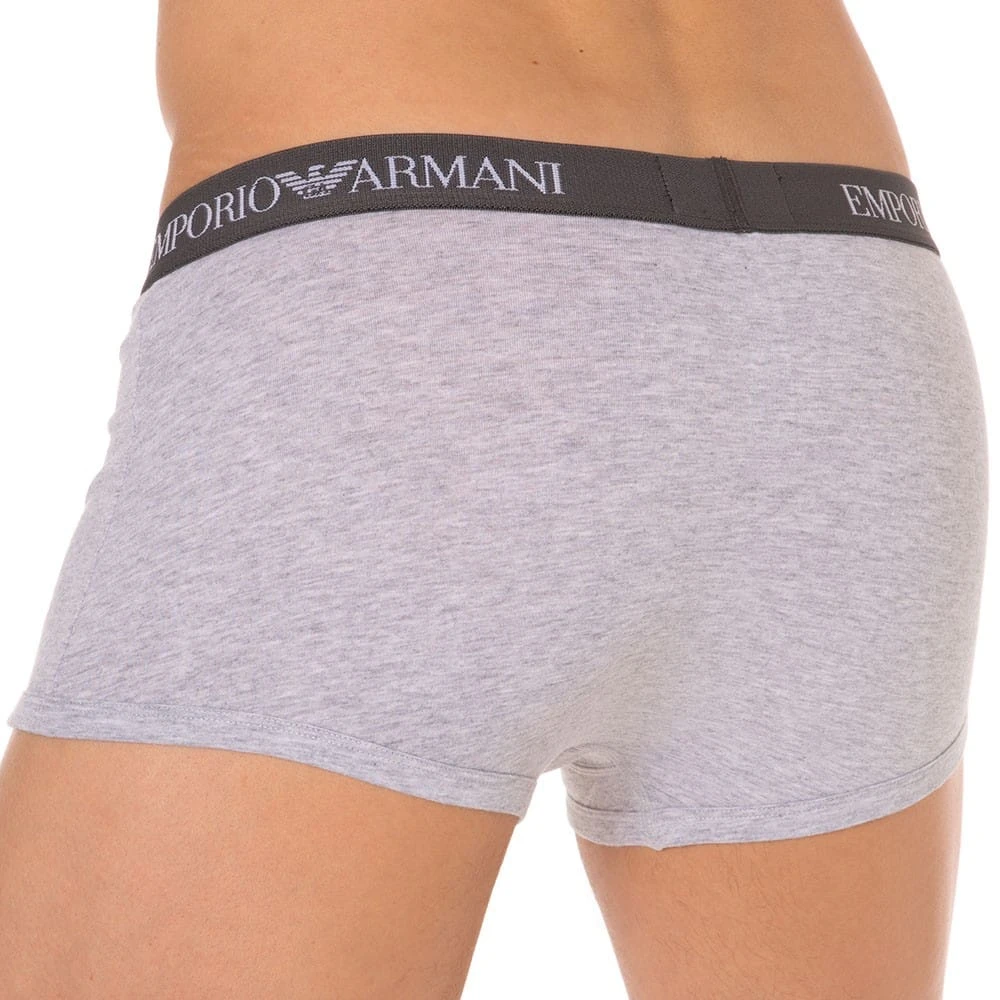 Lot De 3 Boxers Pure Cotton Noir - Marine - Gris â Image 9