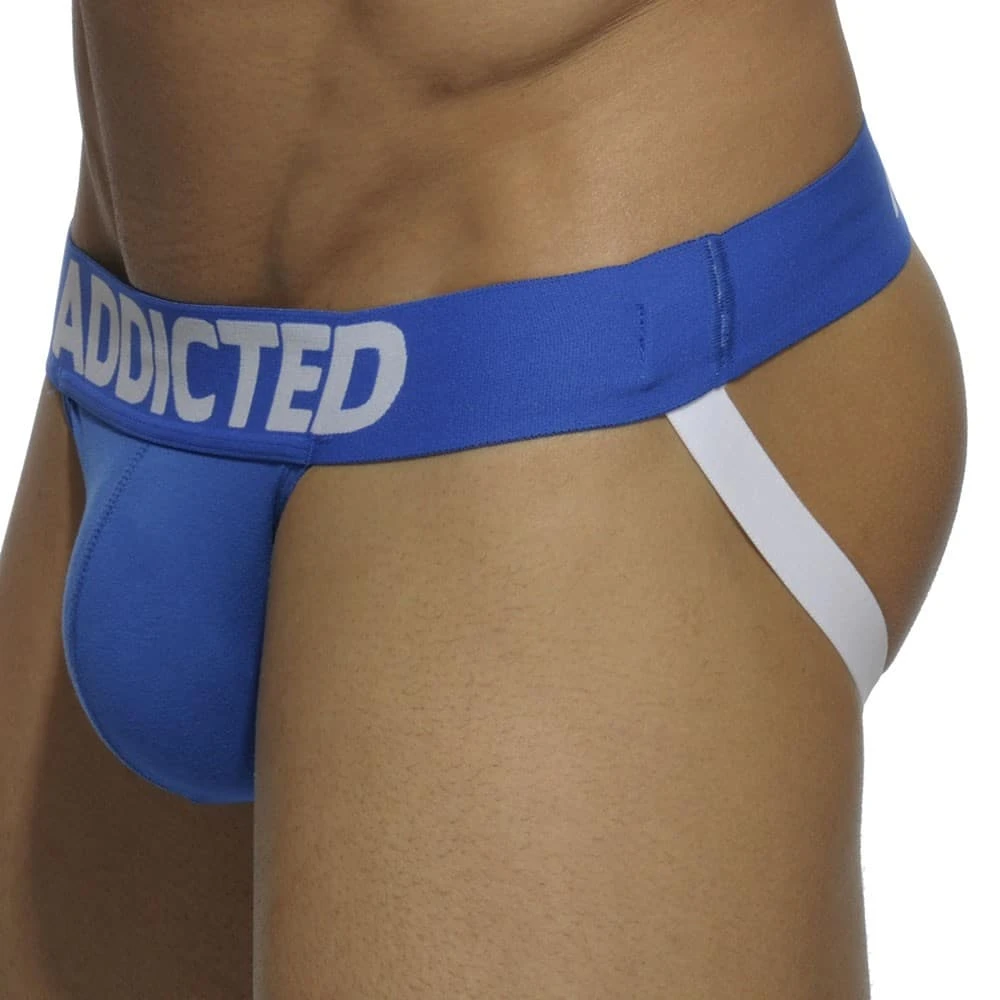 Lot De 3 Jock Straps My Basic Blanc - Noir - Royal â Image 6