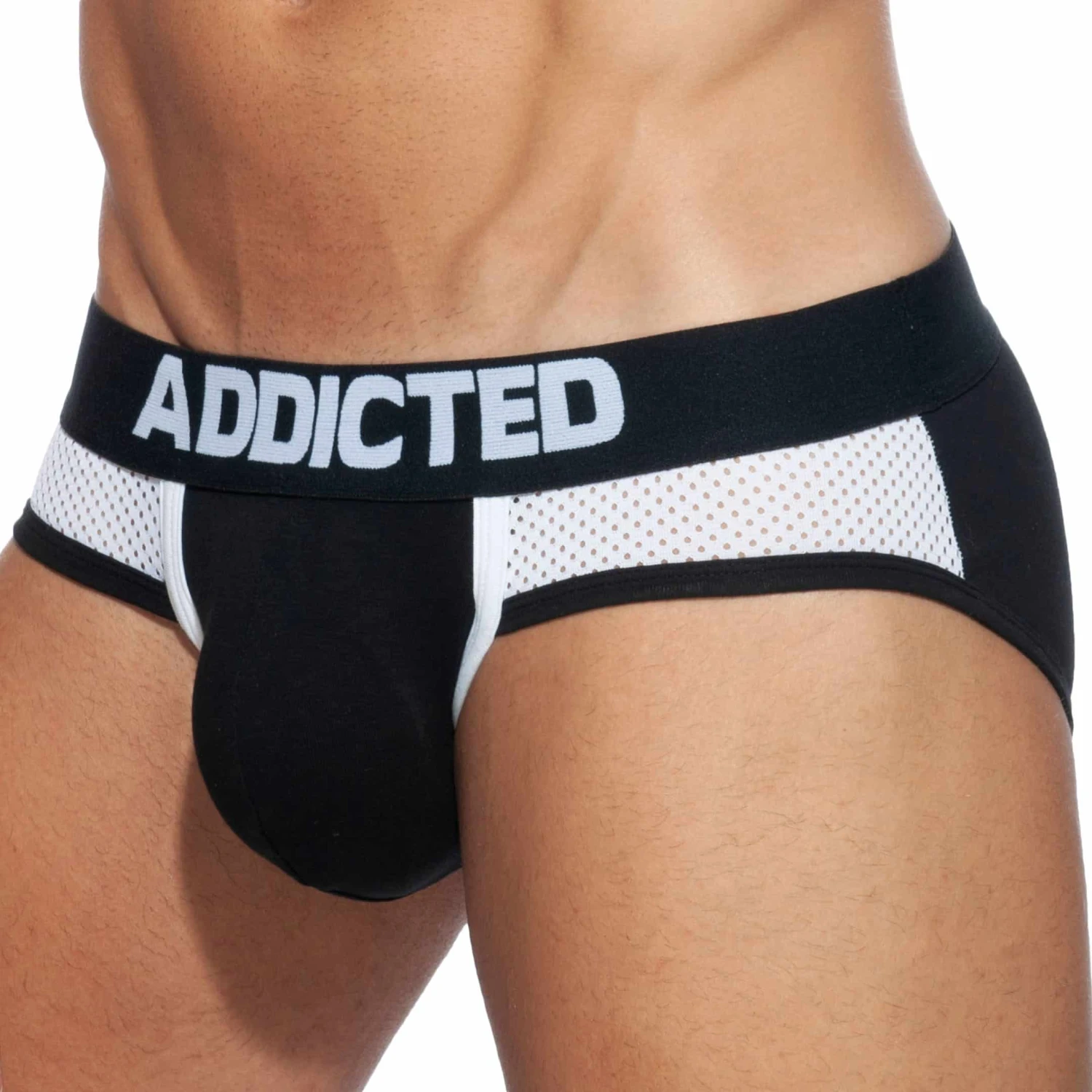 Lot De 3 Slips Combi Mesh Noir - Rouge - Bleu Marine â Image 4