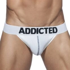 Lot De 3 Slips Tanga Mesh Push Up Blanc - Marine - Noir