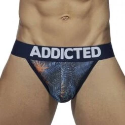 Lot De 3 Slips Tanga Mesh Tropical