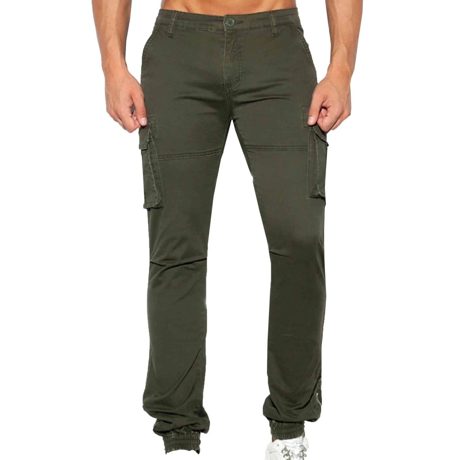 Pantalon Cargo Kaki