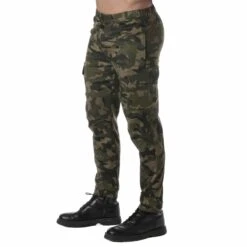 Pantalon Cargo Militaire Camouflage