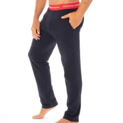 Pantalon Loungewear Marine - Rouge