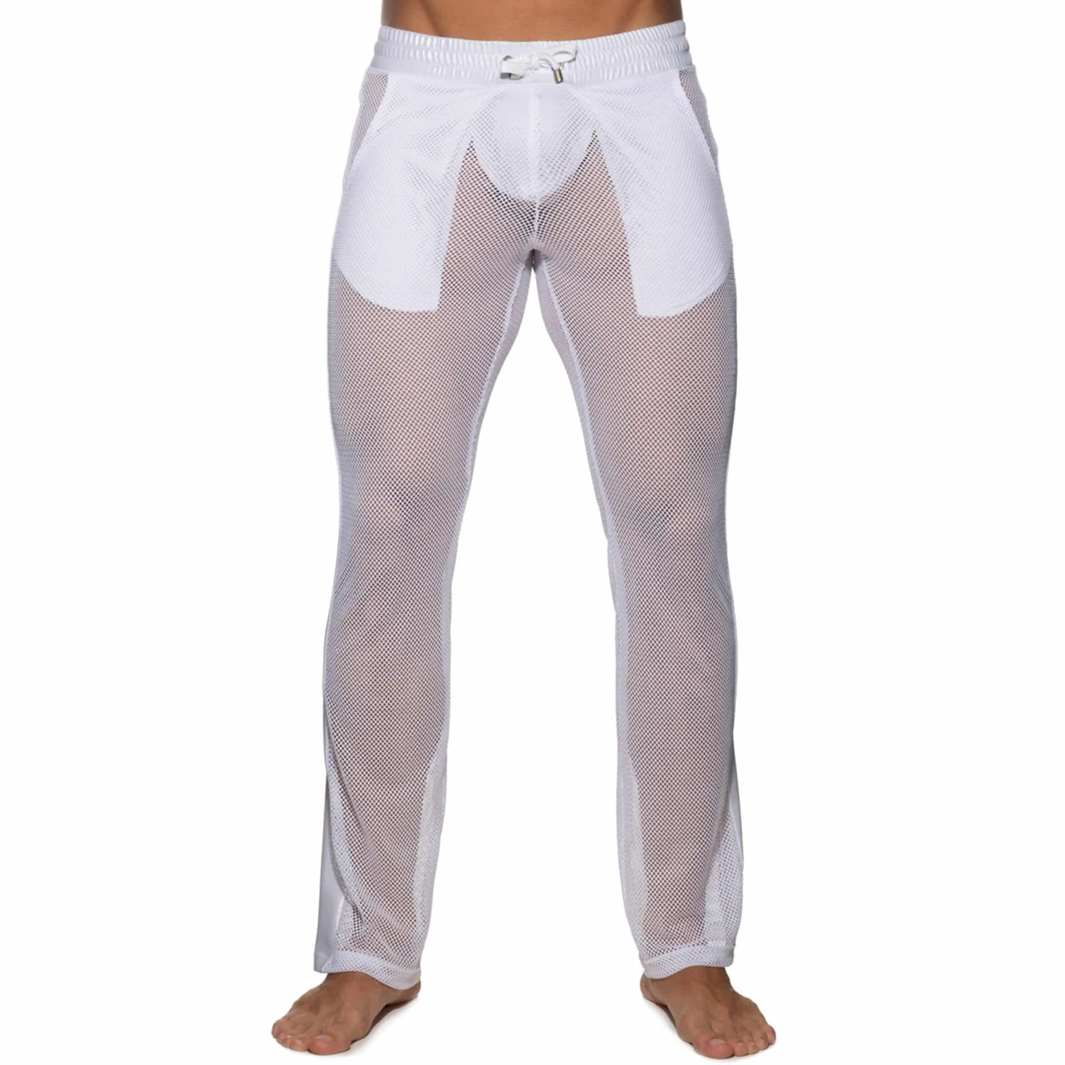Pantalon Mesh Blanc