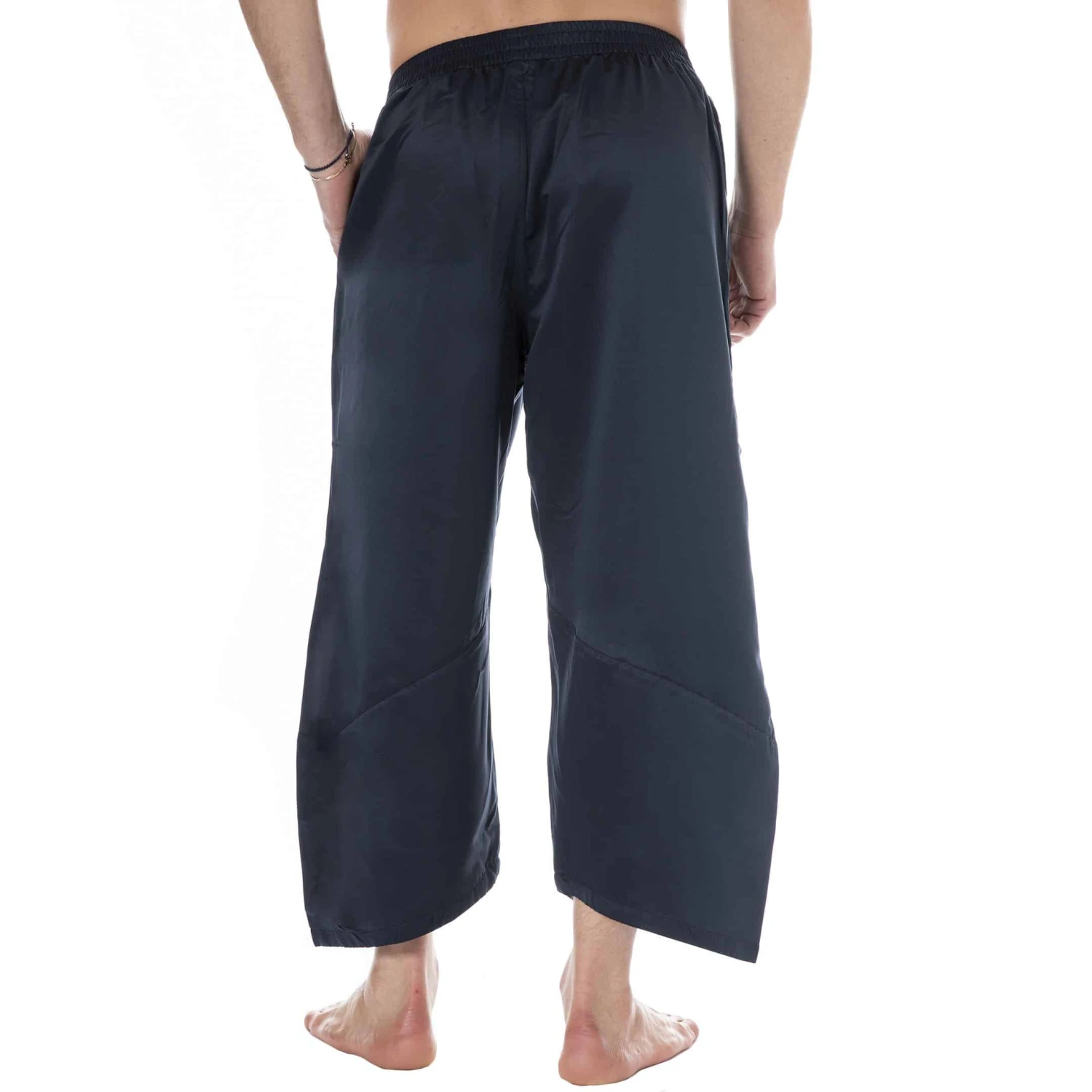 Pantalon Satin Deluxe Bleu Marine â Image 2