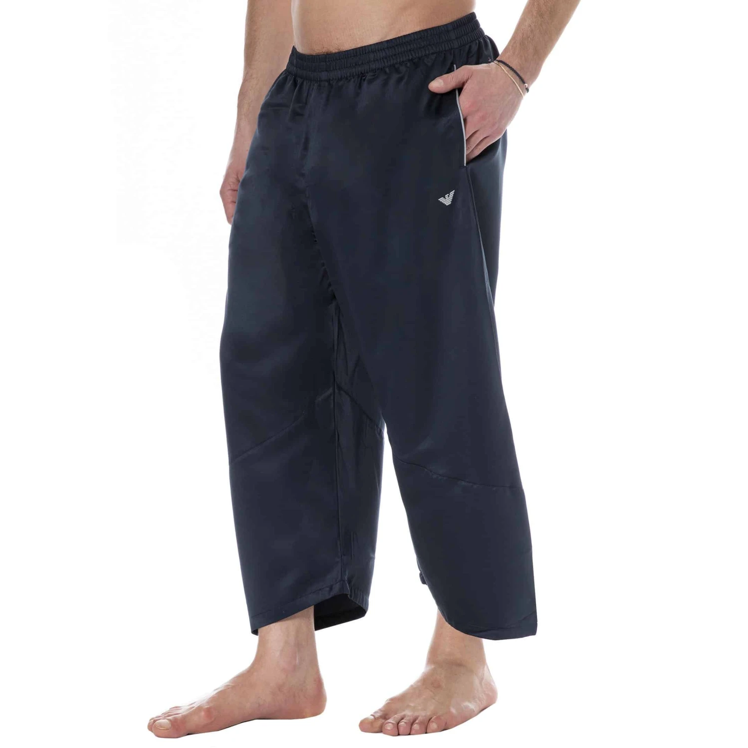 Pantalon Satin Deluxe Bleu Marine