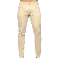 Pantalon Slim Fit Beige