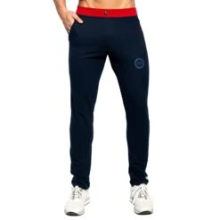 Pantalon Sport FIT Piqué Bleu Marine