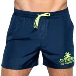 Short De Bain Basic Marine