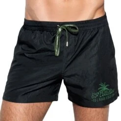 Short De Bain Basic Noir