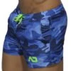 Short De Bain Camouflage Marine