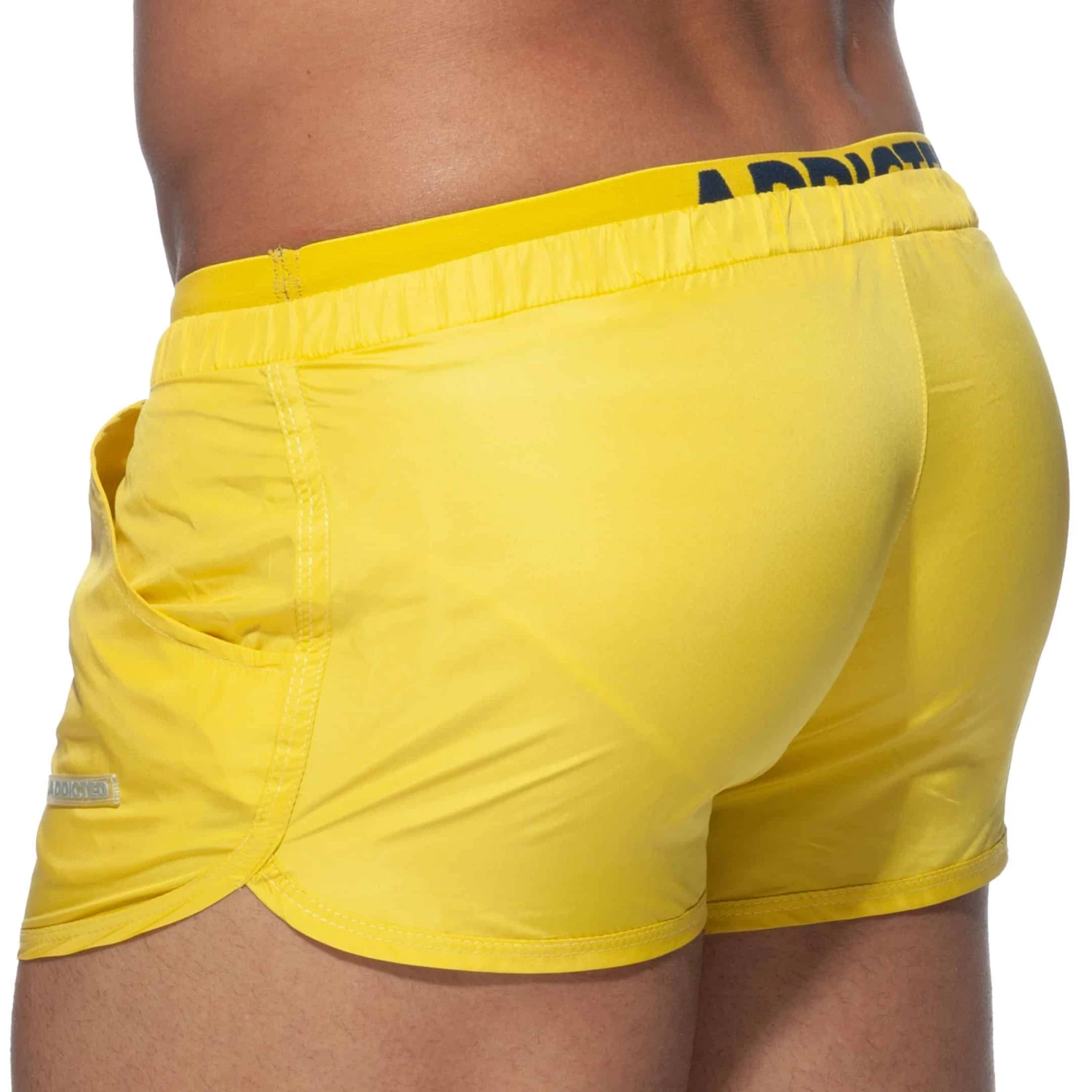 Short De Bain Double Waistband Jaune â Image 2