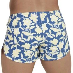 Short De Bain Fortune Bleu - Jaune