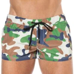 Short De Bain League Camouflage