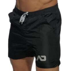 Short De Bain Long Basic Noir