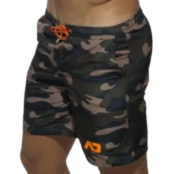 Short De Bain Long Camouflage