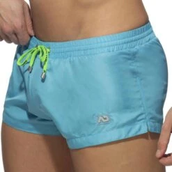 Short De Bain Mini Basic Bleu Turquoise