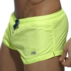 Short De Bain Mini Basic Citron Vert