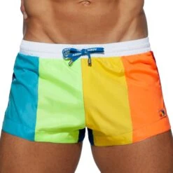 Short De Bain Rainbow