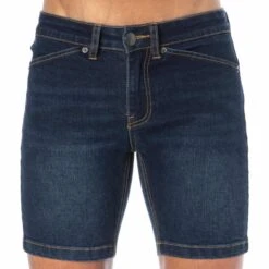 Short Jeans Original Super Push-Up Bleu Marine