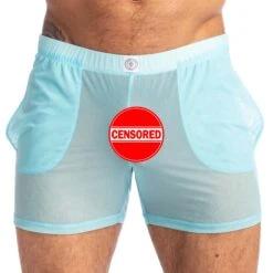 Short Lounge Cristallo Bleu Ciel