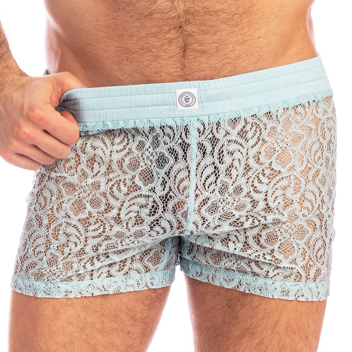 Short Lounge Fleur D'Ether Bleu Glacier â Image 3