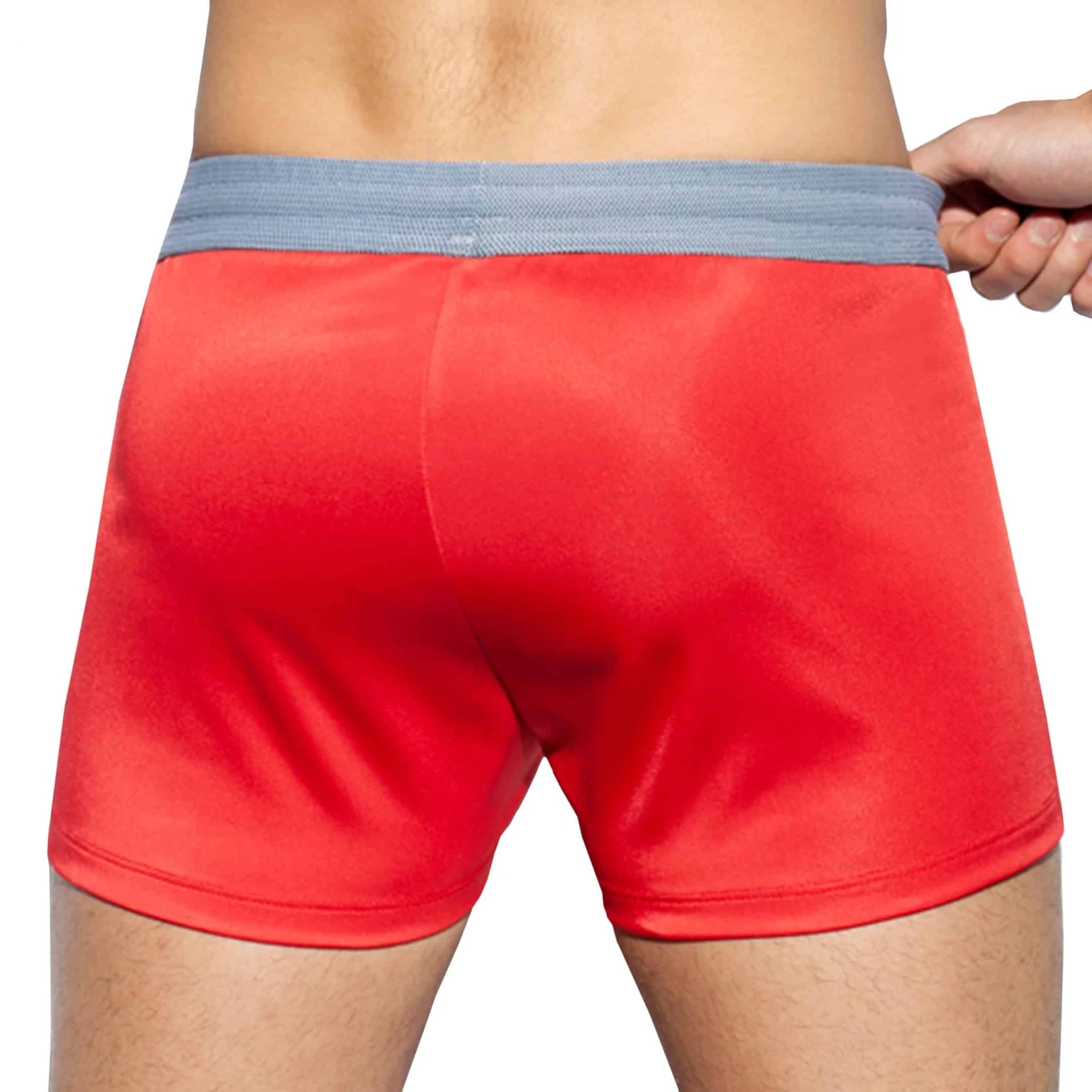 Short Sportive Marine - Rouge â Image 2
